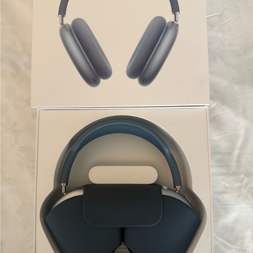 Apple Over-Ear Headphones - Blue and Silver